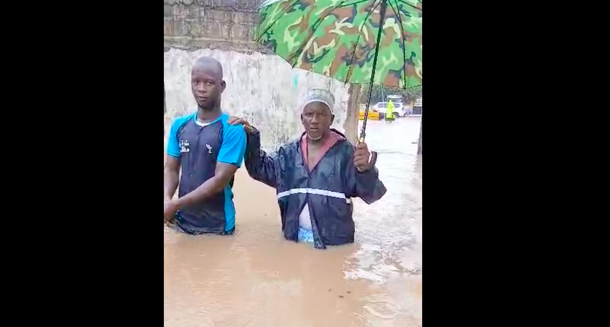 VIDEO - PARCELLES ASSAINIES - L'Unité 24 appelle au secours après les fortes pluies
