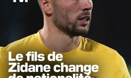 Luca Zidane change de nationalité sportive et choisit l'Algérie