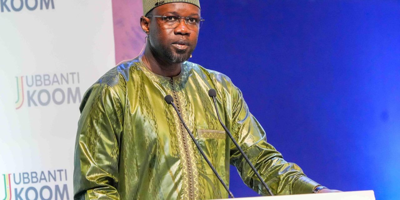 OUSMANE SONKO : "Nous avons décidé de mettre un terme à la situation anarchique à Dakar"