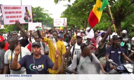 MARCHE "JUSTICE POUR NOS MARTYRS" - Des manifestants appellent au boycott des prochaines élections
