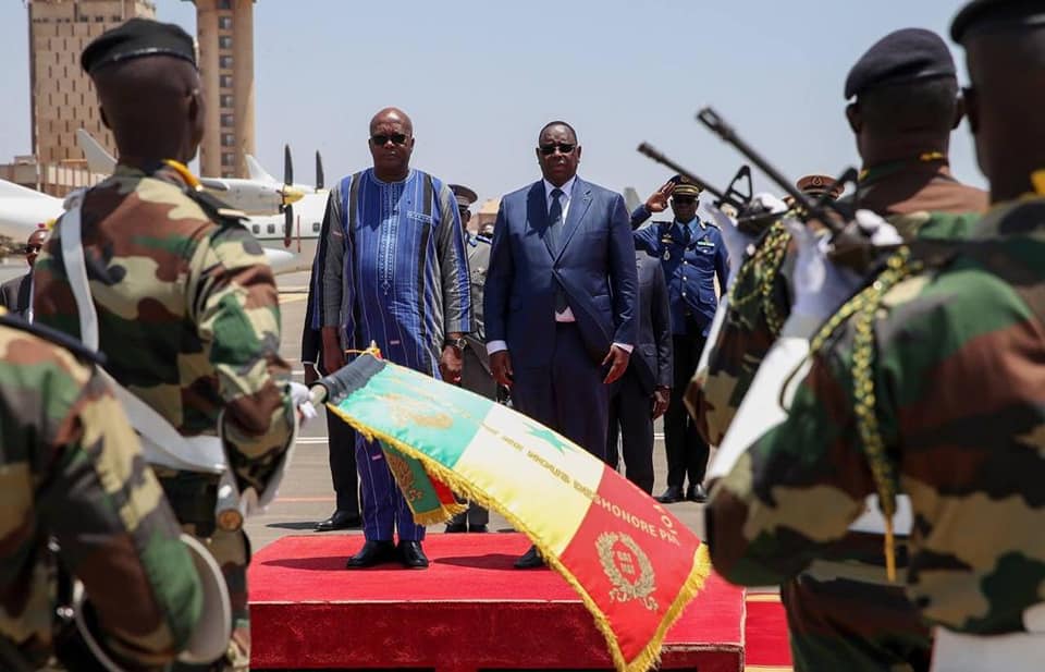 Prestation de serment de Macky Sall : le Président du Burkina déjà à Dakar