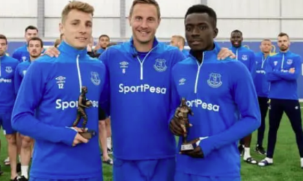 EVERTON : Gana Guèye élu meilleur joueur de la saison