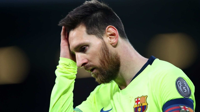 Messi très agacé !