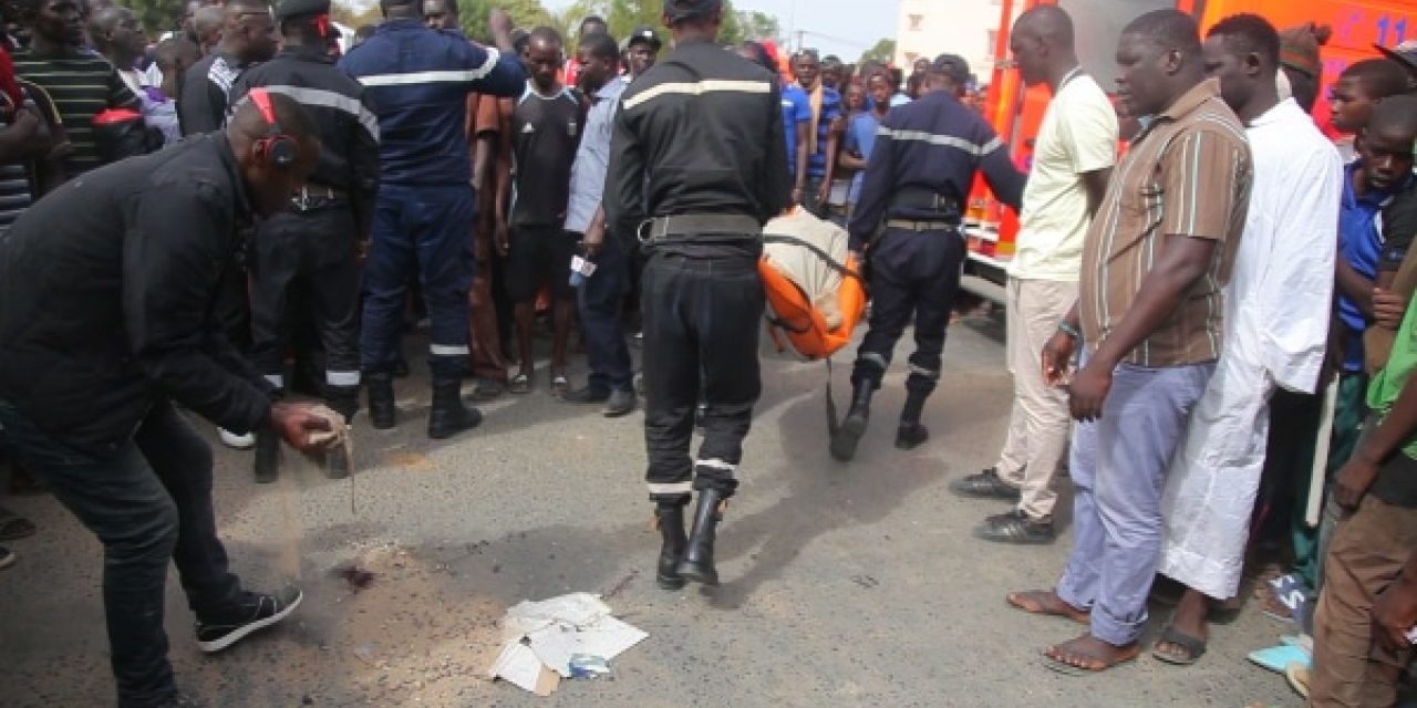 Kaolack : 1 mort et 4 blessés après une collision entre une camionnette et un véhicule particulier