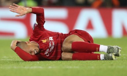 LIVERPOOL - Fabinho forfait jusqu'en 2020