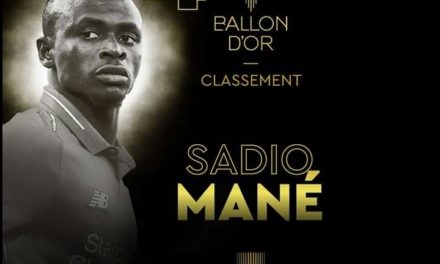 4e AU BALLON D'OR - Sadio Mané réagit