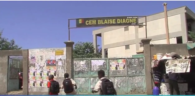 LYCEE BLAISE DIAGNE - Une élève de 5ème agresse son professeur d'EPS