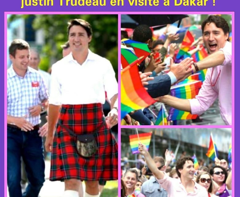 VISITE DU PM CANADIEN AU SENEGAL - Jamra rue dans les brancards