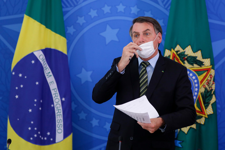 BRESIL – Le président Bolsonaro testé positif au Covid-19