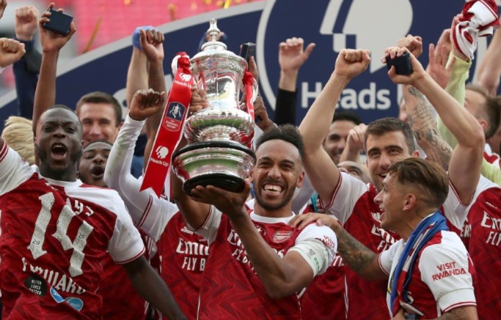 COUPE D'ANGLETERRE - Aubameyang offre la Cup et l'Europe à Arsenal