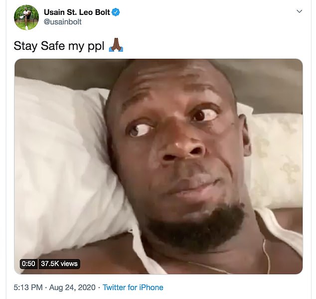 COVID-19 – Usain Bolt en quarantaine