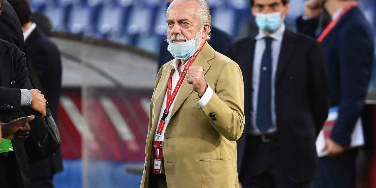 NAPLES - Le président, Aurelio De Laurentiis testé positif au Covid-19