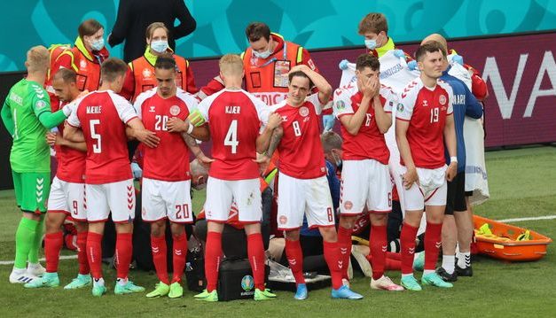 EURO 2021 - Le Danois Eriksen victime d'un malaise cardiaque en plein match