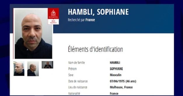 MAROC - Arrestation du baron français de la drogue Sofiane Hambli