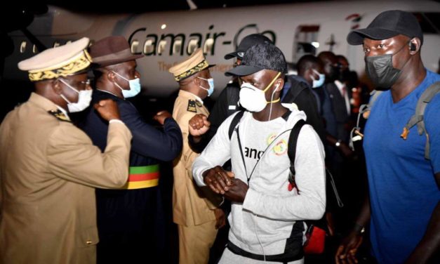 CAN 2021 - Les Lions bien arrivés au Cameroun