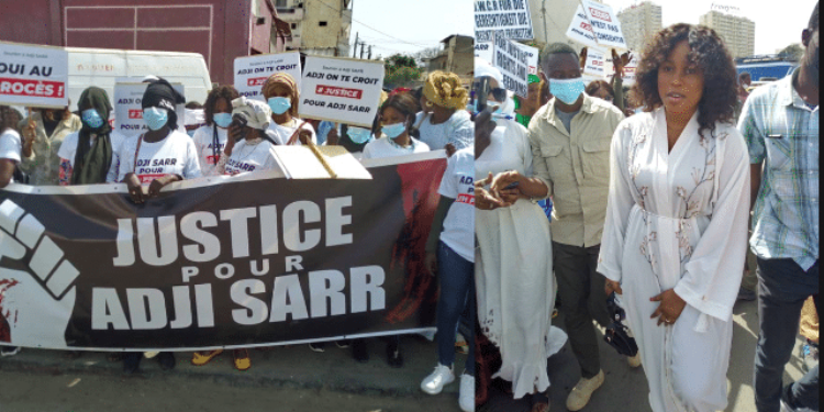ADJI SARR AU PALAIS DE JUSTICE  - "Je dis oui au procès"