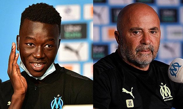 OLYMPIQUE DE MARSEILLE - Pape Guèye et sa vanne sur Sampaoli