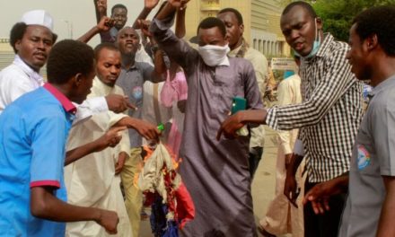 TCHAD - Manifestation contre la présence française
