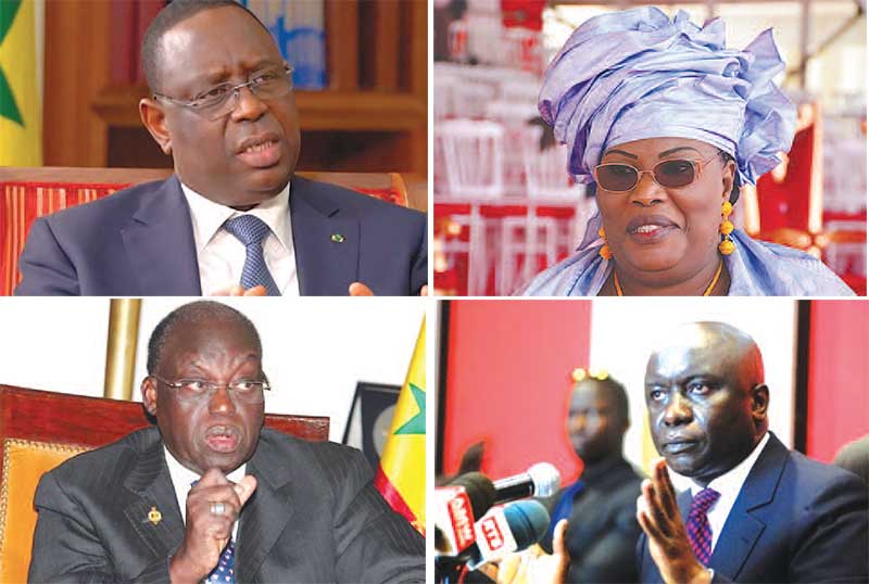 INVESTITURES - Niasse, Idy et Aminata Mbengue Ndiaye non-partants ; Amadou Ba derrière Mimia