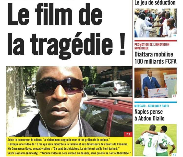 MANIPULATION DE SA UNE SUR LES REASEAUX SOCIAUX - Le journal "Enquête" va porter plainte