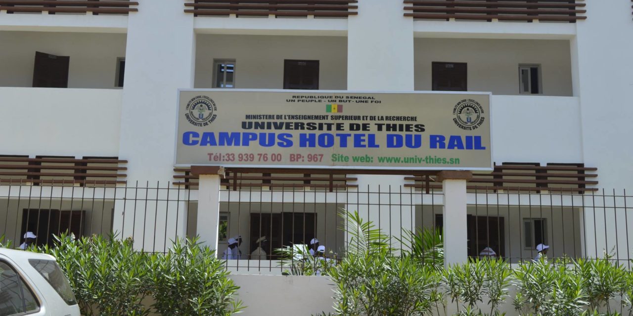 UNIVERSITE DE THIES - Le maire à couteaux tirés avec le Rectorat