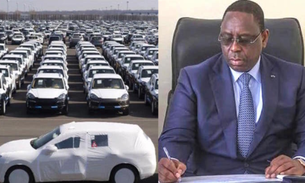 VEHICULES DE FONCTION - La nouvelle décision de Macky