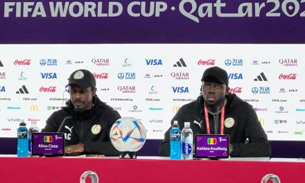 ALIOU CISSÉ - "Nous sommes dos au mur mais..."