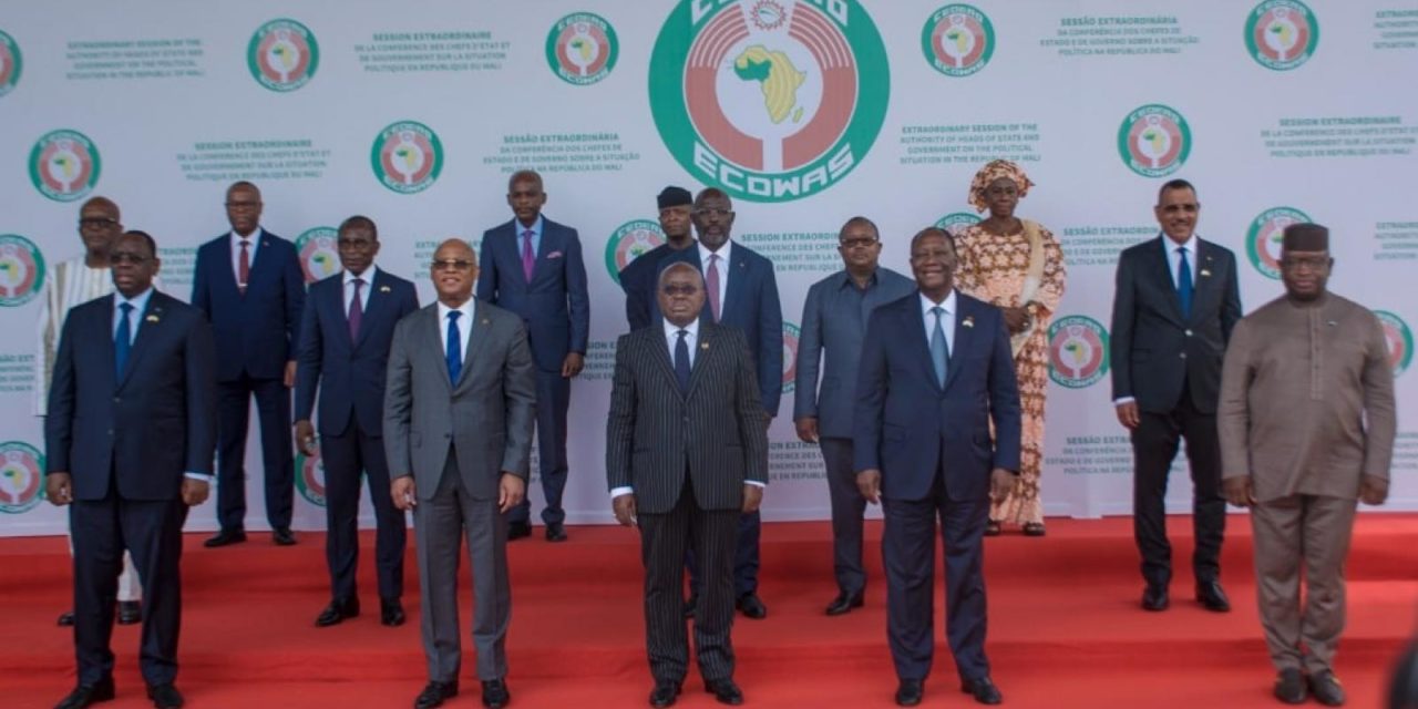 CRÉATION D’UNE FORCE RÉGIONALE FACE AU JIHADISME ET AUX COUPS D’ETAT – L’annonce forte de la Cedeao