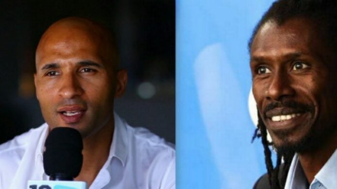 ÉQUIPE NATIONALE - Diomansy Kamara pousse Aliou Cissé vers la sortie