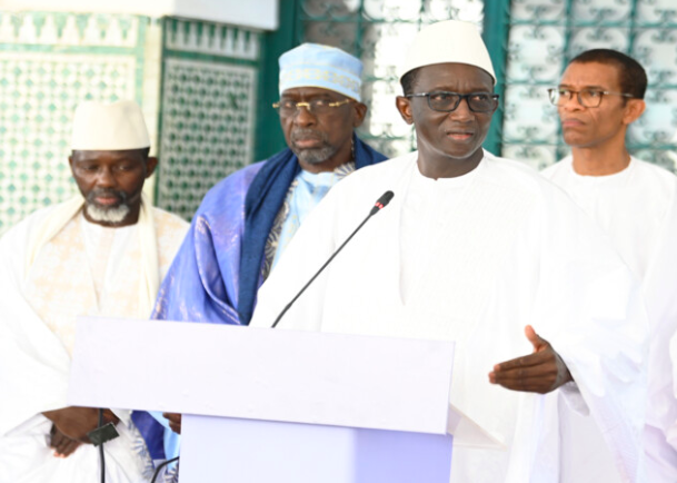 GRANDE MOSQUEE - Le Premier ministre sollicite des prières pour  "l’apaisement de l’espace politique"