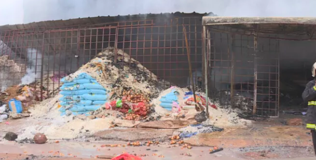 TAMBACOUNDA - Plusieurs magasins du marché central ravagés par un incendie