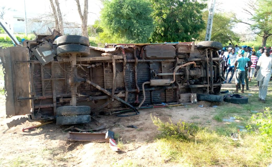 AXE TOUBA-KHELCOM - 1 mort et 38 blessés dans un accident