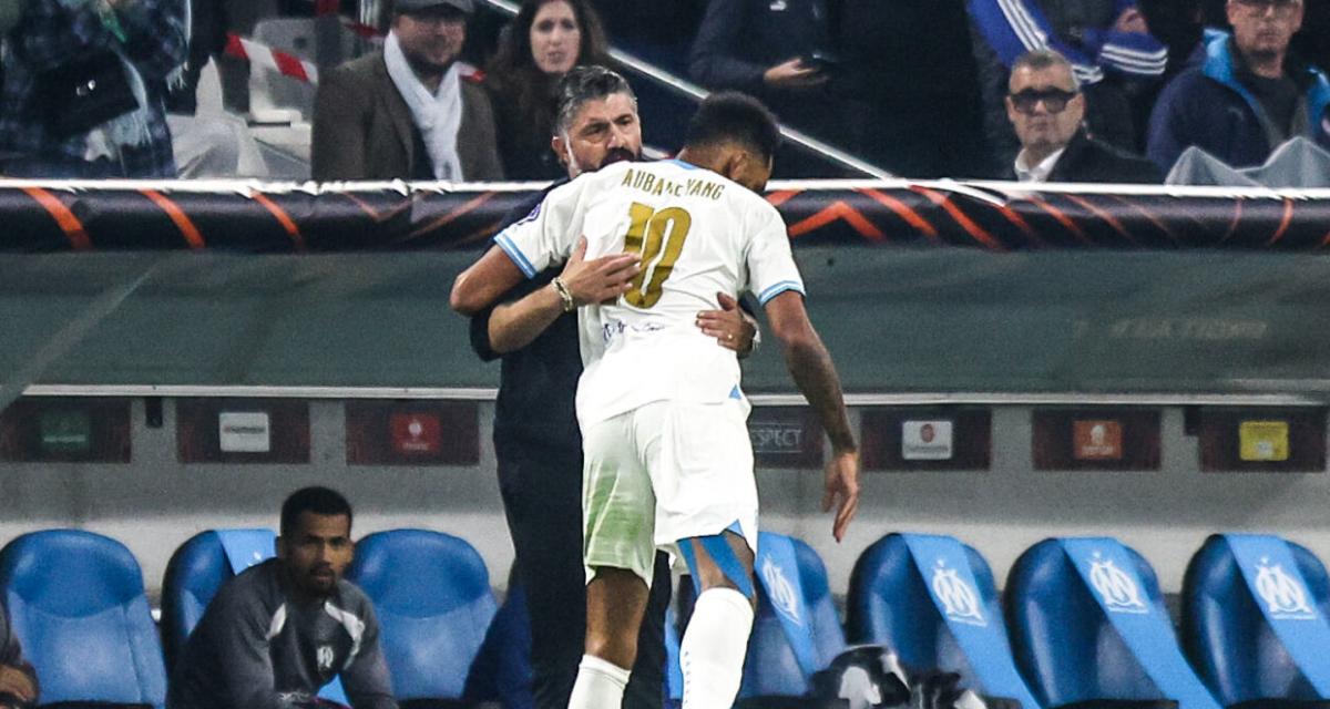 OM - Gattuso pas surpris par la forme d'Aubameyang