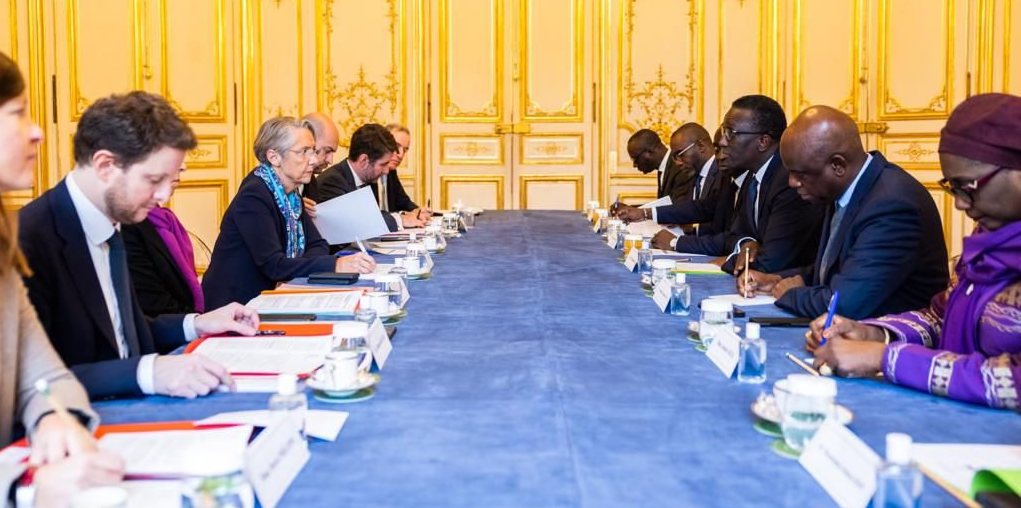 FRANCE - Aminata Touré fustige la viste de Amadou Ba à Matignon