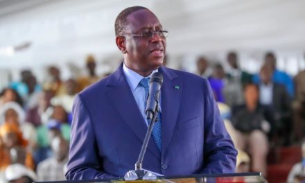 MACKY SALL - "Je suis honoré..."