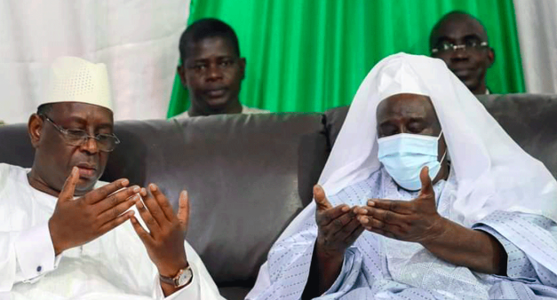 LOUGA - Macky Sall fait ses adieux au Khalife général de la famille omarienne