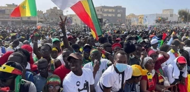 NETTALI TV - COALITION DIOMAYE PRÉSIDENT - La démonstration de force à Acapes