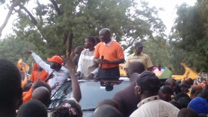 THIES  - Démonstration de force du candidat Idrissa Seck