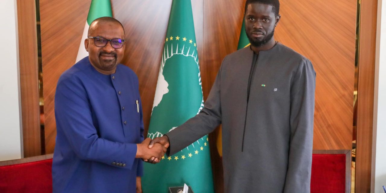 PALAIS - Le vice-président de la Sierra Leone reçu en audience par Bassirou Diomaye Faye