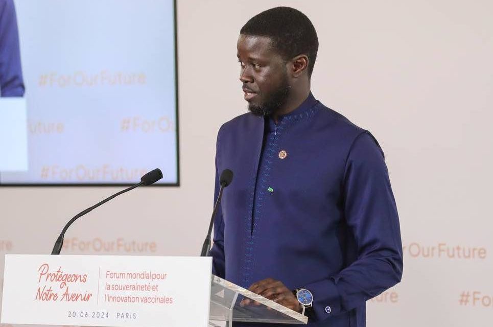 BASSIROU DIOMAYE FAYE À PARIS - "GAVI mérite un soutien constant de la communauté internationale"