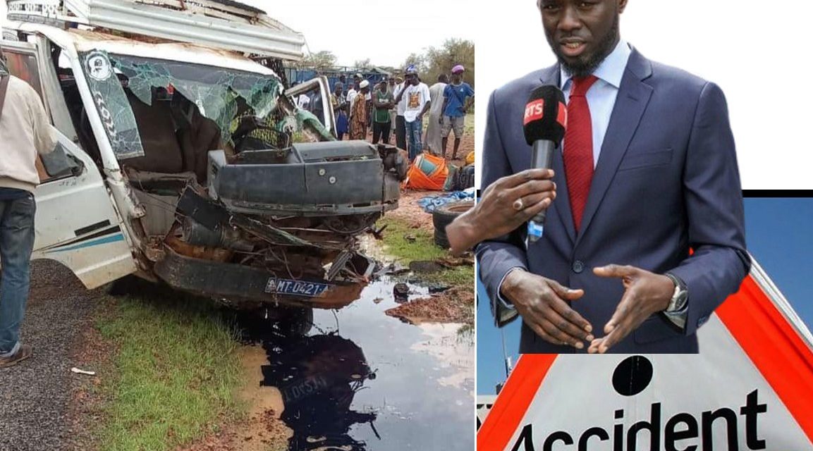 ACCIDENT MORTEL À NDOULOUMADJI - La réaction de Bassirou Diomaye Faye