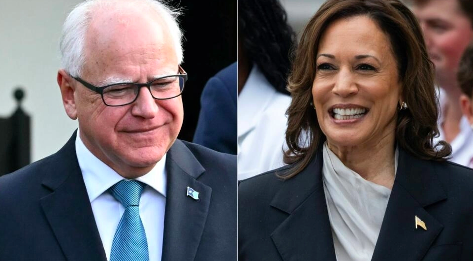 ÉTATS-UNIS -  Kamala Harris désigne le gouverneur du Minnesota Tim Walz comme colistier