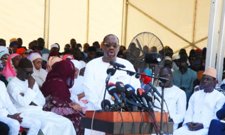 LEVEE DU CORPS DE MOUSTAPHA BA - Le vibrant hommage du président de l'Amicale des Anciens Enfants de Troupe