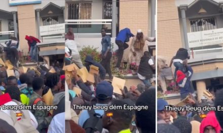 AFFLUENCE DEVANT LE BAOS - Le ministre porte-parole du gouvernement indexe les régimes précédents et invite les jeunes à plus de patience...