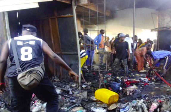 KAOLACK - Plusieurs cantines ravagées dans un incendie au marché « Guédj »