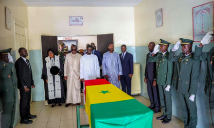 LEVEE DU CORPS - L'hommage de Diomaye à Mamadou Badio Camara