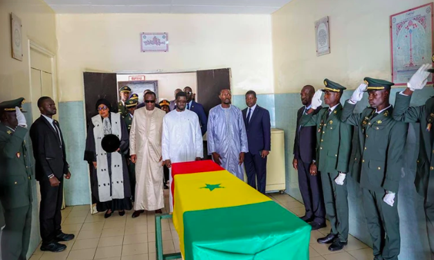 LEVEE DU CORPS - L'hommage de Diomaye à Mamadou Badio Camara