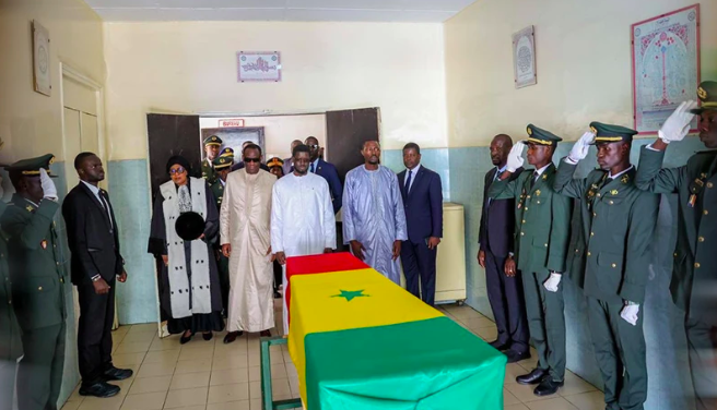 LEVEE DU CORPS - L'hommage de Diomaye à Mamadou Badio Camara