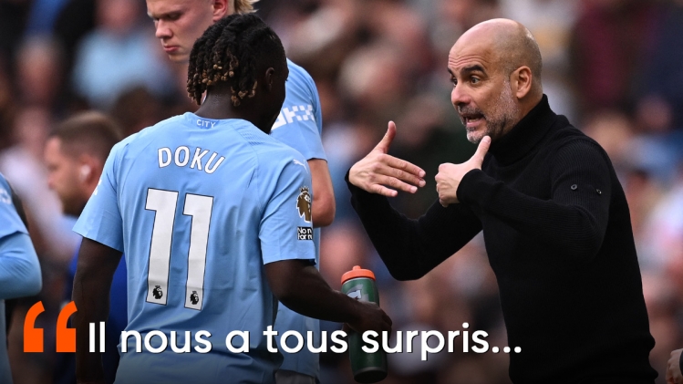 MAN CITY - Guardiola "injuste" avec Doku