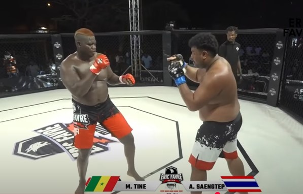 ARTS MARTIAUX - Tapha Tine remporte sa première victoire en MMA